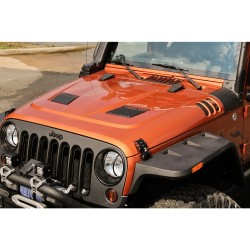 Rugged Ridge Performance Vented Hood Jeep Wrangler 2007-2018