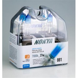 Nokya Headlight Bulb 881 27 Watts Set of 2