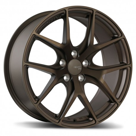 18" Wheel Set Fast FC04 Matte Bronze finish 18x8 5x114.3 +40mm