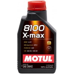 Motul Oil X-Max 1 Liter 0w40 100% Synthetic