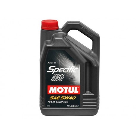 Motul Specific 5 Liters 5w40 VW 505 01 502 00