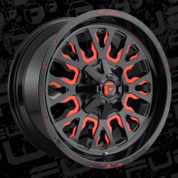 20" Fuel Stroke 20X9 0mm Wheel Set Dodge Ram Toyota Tundra