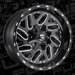 20" Fuel Triton 20X10 -18mm Wheel Set Dodge Ram Toyota Tundra