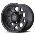 17" XD Series Enduro 17X9 -6mm 5X127 Jeep Wrangler JK JL Matte Black Wheel Set