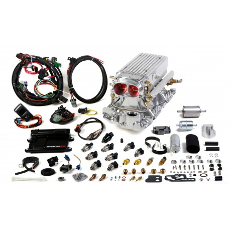 Holley Avenger EFI Stealth Ram™ MPFI Fuel Injection System (Polished), Small Block Chevy 1995 and earlier heads