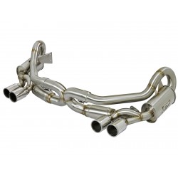 AFE MACH Force-Xp 2-1/2" 304 Stainless Steel Cat-Back Exhaust System Porsche 911 Carrera S (991) 2012-2015 H6-3.8L