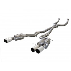 AFE MACH Force-Xp 3" 304 Stainless Steel Cat-Back Exhaust System BMW M5 (F10) 2012-2017 V8-4.4L (tt) S63