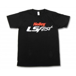 Black Holley LS Fest Logo Tee LG