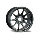 17" XXR Wheel Set Honda Mazda Subaru 17x8.25" +35mm Chromium Black