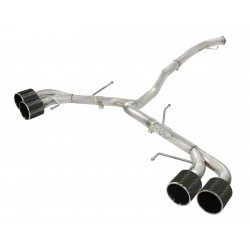 AFE Takeda 3" to 2-1/2" 304 Stainless Steel Cat-Back Exhaust System Nissan GT-R (R35) 2009-2017 V6-3.8L