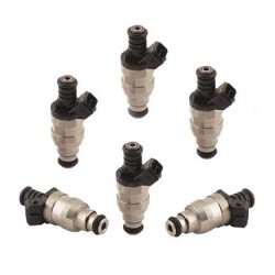 Accel Fuel Injector 30 Pounds Per Hour Flow Rate Bosch Style 14.4 Ohms Impedance Set of 6 Pontiac Grand Prix 1991-1993