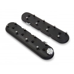 Aluminum LS Valve Covers - Satin Black