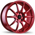 18" Fast Wheel Set Honda Mazda Lexus Kia Hyundai 18x8 +35mm Matte Red