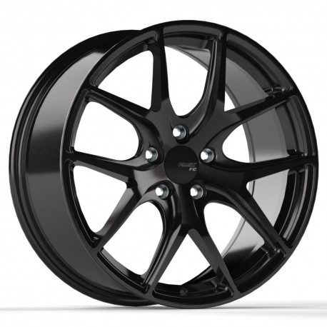 18" Wheel Set Fast FC04 Black finish 18x8 5x114.3 +40mm