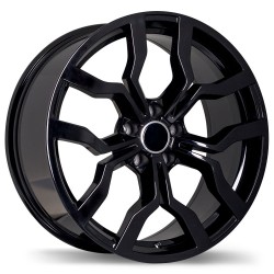 Replika 17" Wheel Set Audi Volkswagen 5x112 +45mm Gloss Black