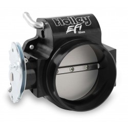 Holley - BILLET 95mm LS Throttle Body w/low RPM Taper