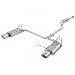 Takeda 2-1/4" to 2" 304 Stainless Steel Cat-Back Exhaust System Honda Accord (Coupe) 2008-2012 V6-3.5L