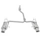 Takeda 2-1/4" to 2" 304 Stainless Steel Cat-Back Exhaust System Honda Accord (Coupe) 2008-2012 V6-3.5L