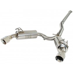 Takeda 3" to 2-1/2" 304 Stainless Steel Cat-Back Exhaust Systems Mitsubishi Lancer Evolution X 2008-2015 2.0L