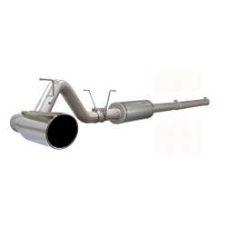 AFE Large Bore-HD 4" 409 Stainless Steel Cat-Back Exhaust System Dodge Diesel Trucks 2005-2007 L6-5.9L