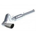 AFE Large Bore-HD 5" 409 Stainless Steel Cat-Back Exhaust System Dodge Diesel Trucks 2005-2007 5.9L