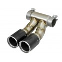 AFE MACH Force-Xp 3-1/2" 304 Stainless Steel Exhaust Tip Porsche Cayman S/Boxster S (981) 2013-2016 3.4L