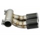 AFE MACH Force-Xp 3-1/2" 304 Stainless Steel Exhaust Tip Porsche Cayman S/Boxster S (981) 2013-2016 3.4L