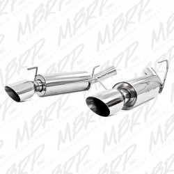 MBRP Axle Back Exhaust Muffler Kit Mustang GT GT500 2005-2010