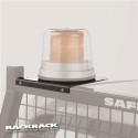 Backrack Headlight Bracket Use On BackRack Model Racks 6.5 Inch Black Without Light