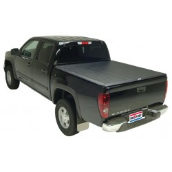 Truxedo Tonneau Cover TruXport (R) Soft Roll-Up Velcro Lockable Using Tailgate Handle Lock Black Chevrolet Colorado 2004-2012 6"