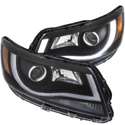 Anzo Chevrolet Colorado 2015 -2018 Projector Plank Style H.L. Black Clear Amber