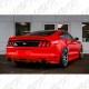MBRP 15-17 Mustang GT 3" Cat Back Race Version Black 4.5" Tips