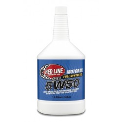 Red Line Synthetic Motor Oil 5w50 Quart