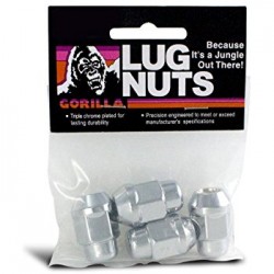 Gorilla Lug Nut 12 Millimeter X 1.5 Thread Size Pack of 4