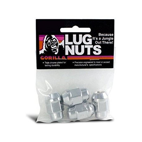 Gorilla Lug Nut 12 Millimeter X 1.5 Thread Size Pack of 4