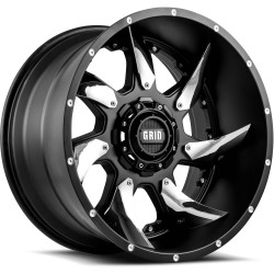 20" Wheel Set Grid GD01 Ford F150 Silverado Sierra Tahoe Yukon 6x135 & 6x139.7 20x9 +15mm