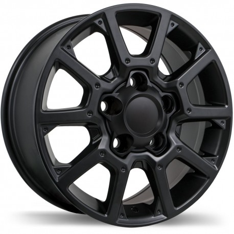 18" Replika Wheel Set 07-19 Tundra 18x8 5x150 +60mm Gloss Black