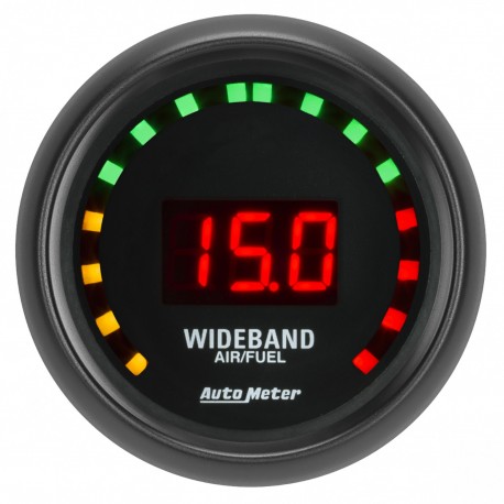 Auto Meter Wideband Street Air / Fuel Ratio Gauge Sensor Z-Series 2-1/16"