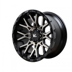 20" Wheel Set Ford F150 VRock Recoil Black Dark Tint Face 20x9.5 +15mm