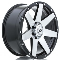 17" RTX Wheel Set Cadillac Escalade Tacoma Black Machined 17x8.5 +5mm