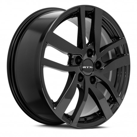 18" RTX Wheel Set Acura MDX RLX Honda Pilot Odyssey Ridgeline Gloss Black 18x8 +40mm