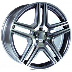 19" RTX OE Wheel Set Mercedes Audi BMW Volkswagen Gunmetal 19x8.5 +45mm