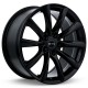 18" RTX Wheel Set Acura Honda Tesla 18x8.5 5xx14.3 +35mm Gloss Black