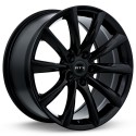 20" RTX Wheel Set Tesla Honda Acura 20x8.5 +35 5x120 Gloss Black