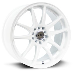 RTX Stag 17X8 5-100/114.3 Satin White