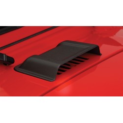 Jeep Trail Armor Hood Scoop - OE Matte Black - Smooth