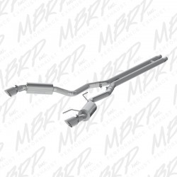 MBRP Cat-Back 2015-2017 Ford Mustang GT Coupe Street Version Aluminized Steel