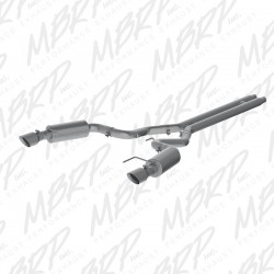 MBRP Cat-Back 2015-2017 Ford Mustang GT Convertible Street Version Stainless Steel