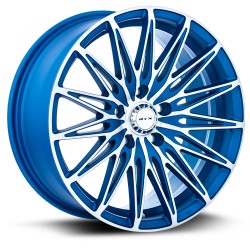 RTX CRYSTAL 17X7.5 5X114.3 Matte Blue Machined