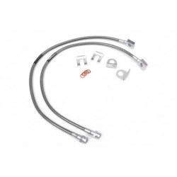 Front Extended Brake Lines Jeep TJ / XJ / YJ